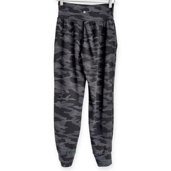 Athleta Gray Camo Salutation Jogger Soft and Stretchy Athleisure Women's Size S - Picture 2 of 9